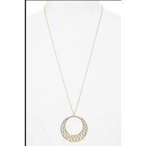 Gorjana NEW Nordstrom Gold Tulum Pendant Necklace